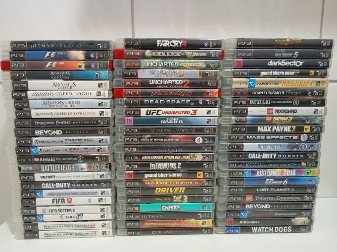 JOGOS PS3 Semi-Novos VALORES: R$50 Cada mais de 1 tem desconto dúvidas estarei no CHAT 