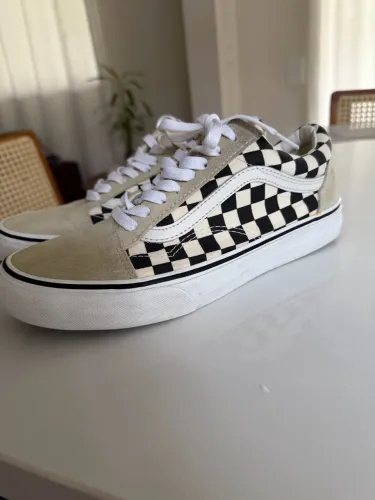 Tênis vans xadrez old skool 39 