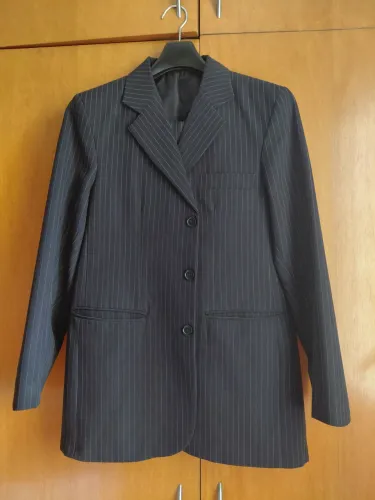 Terno preto riscado completo
