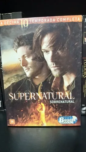 Box DVD série Supernatural 10 Sobrenatural