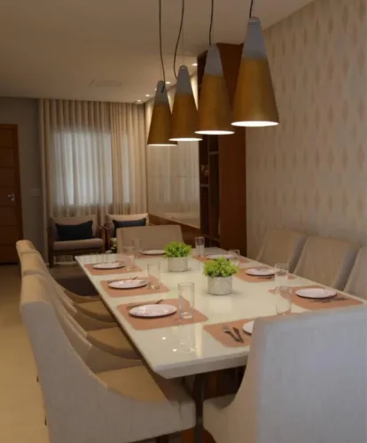 Vendo 4 pendentes cerâmica assinado por Stella designer