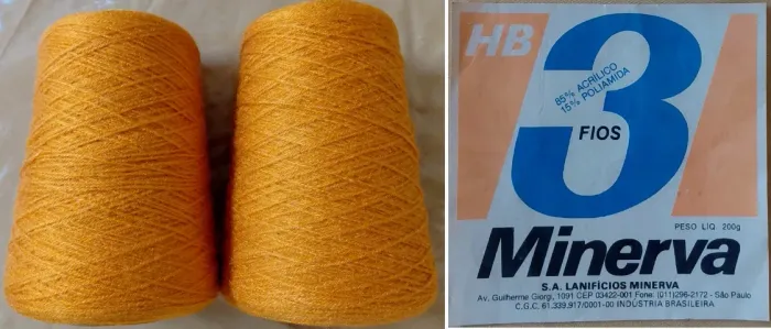 Kit com 2 Cones Laranjas da Marca Minerva