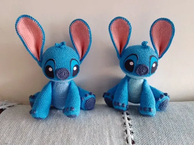 Boneco Stitch amigurumi