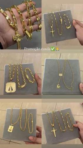 Kit de moeda antiga banhado a ouro 