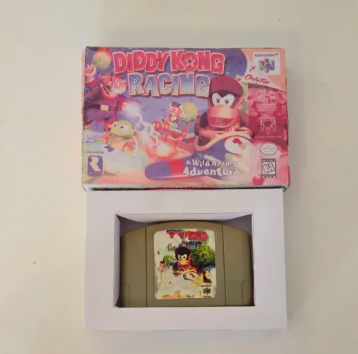 Diddy Kong Racing Nintendo 64 (N64) - Cartucho Original + Case Repro