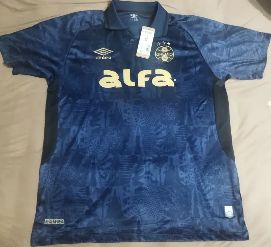Camisa do Grêmio azul marinho Pampa 2025 Tam P, M, G, GG, 2XL, 3XL, 4XL 