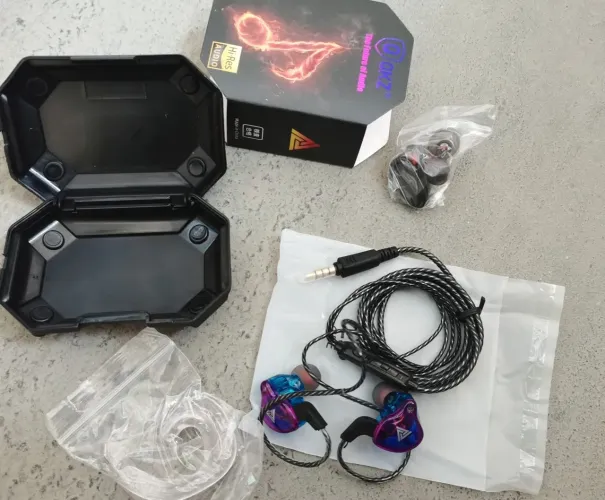 Fone Qkz Ak6 e Ak3 Original Ideal Para Retorno de Palco e Games (Novo com Garantia) 