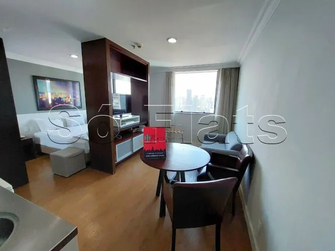 Ótimo flat, na Av. Faria Lima próximo a Av. Pres. Juscelino Kubitschek, na melhor região d