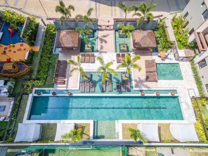 Apartamento 4 Quartos e Vista Livre Sol da Manhã e Andar Alto com 120m² no Damai Residence