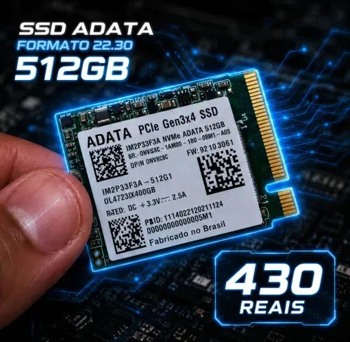Ssd nvme adata 512gb