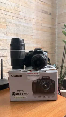 Câmera fotográfica- Canon T100