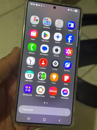 Tela display original Samsung S25 ultra. Troco