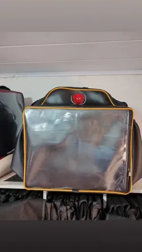 Mochila Bag de entregador delivery completa com a caixa de isopor 44 litros 