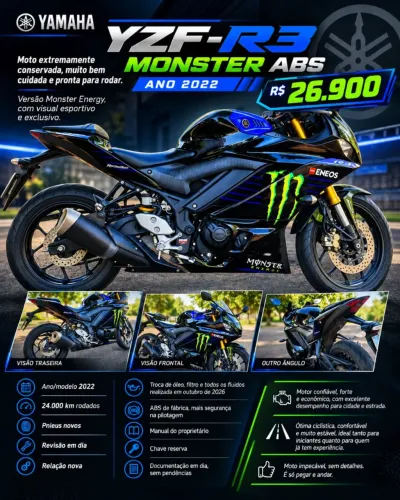 YZF - R3 MONSTER ABS
