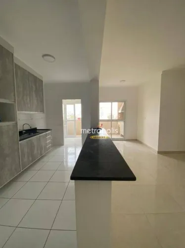 Apartamento com 3 dormitórios para alugar, 77 m² por R$ 4.265,53/mês - Barcelona - São Cae