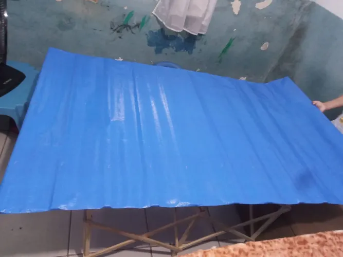 Mesa dobrável sanfonada grande nova
