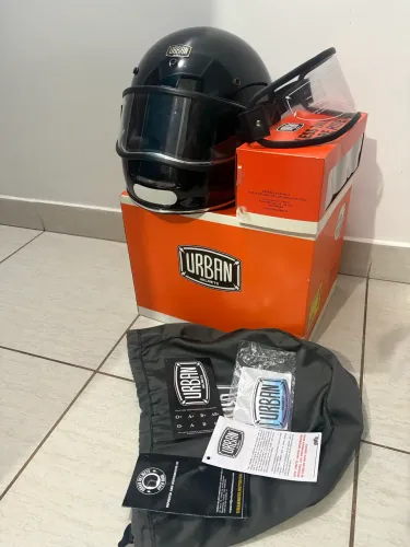 Capacete Urban Bigbore - Urban Helmets + viseira extra 
