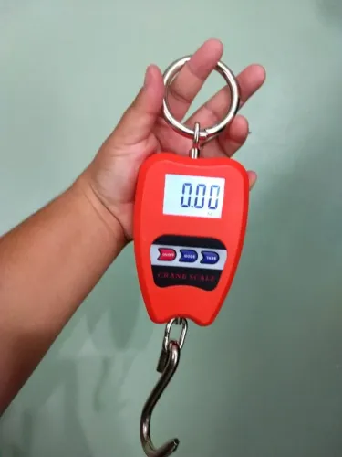 Balança Digital Suspensa 200kg Precisão Pesar Reciclagem, Açougue, Animais