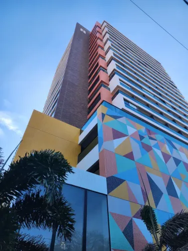 Duo Milênio Cocó - andar alto - Apartamento 41m2 (1 suíte e 1 vaga com varanda)