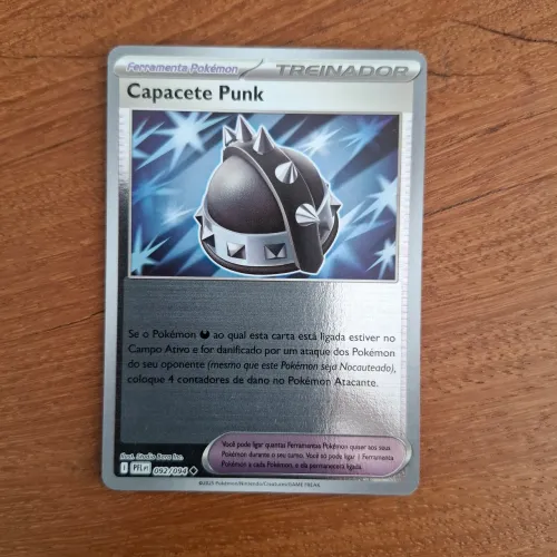Carta Pokemon Capacete Punk