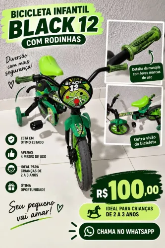 Bicicleta Infantil