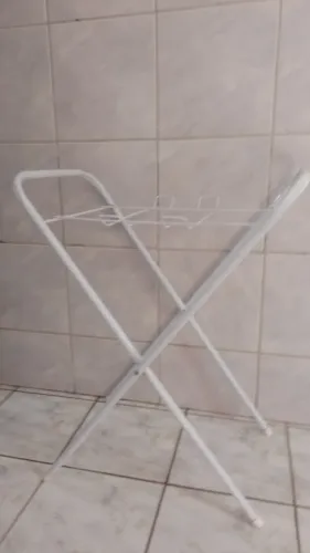 Suporte dobrável para banheira