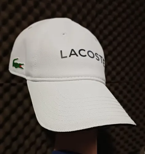 boné Lacoste letreiro -original