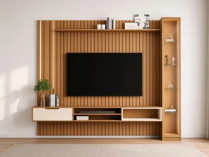 Modular Tucumã 2,33m Painel Nicho e Torre (NOVO A PRONTA ENTREGA)
