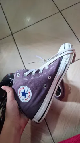 All star roxo 37