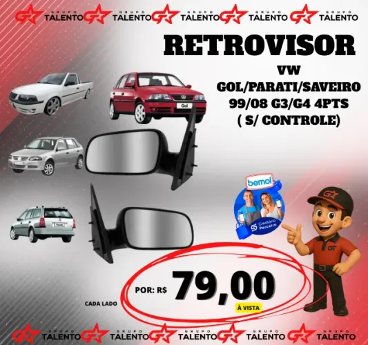 RETROVISOR PARATI