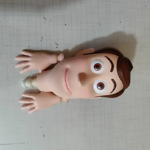 Toy story Woody cabeça e mãos