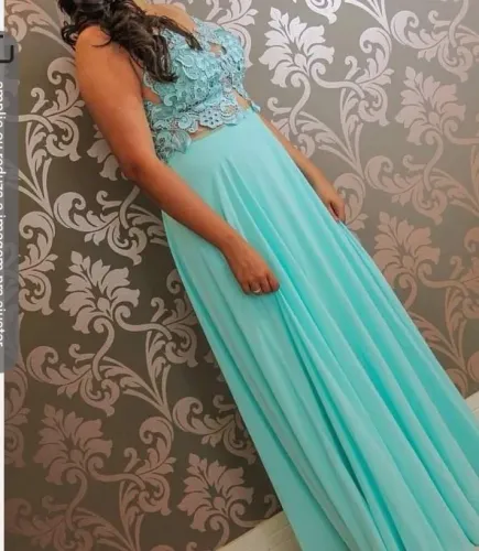 Vestido Verde Tiffany