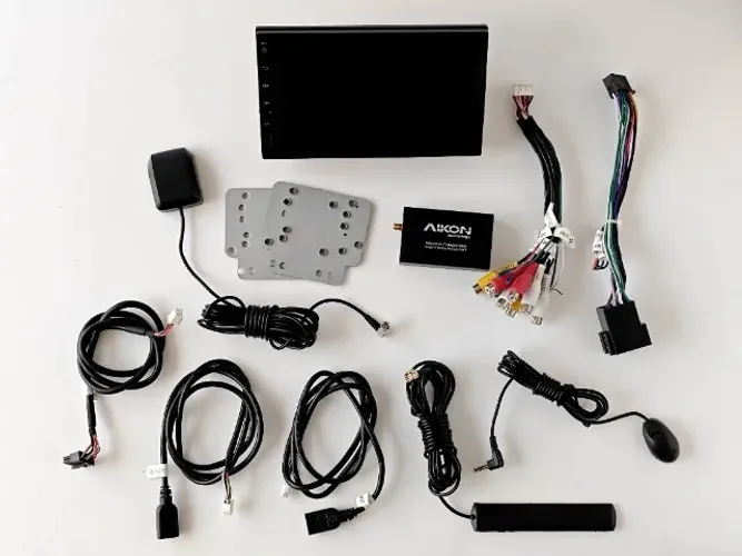 Central Multimídia Aikon Core X77-4216 - Apple Carplay + Cam Preto