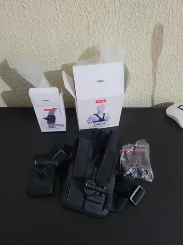 Kit Ulanzi Suportes para celular e câmera de ação
