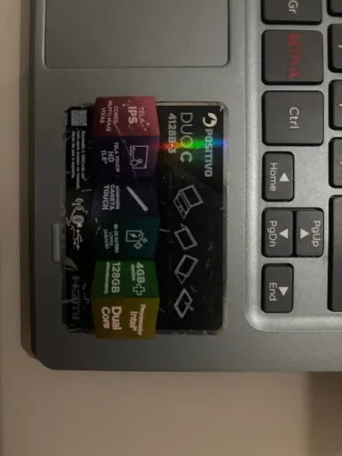 VENDO NOTEBOOK POSITIVO