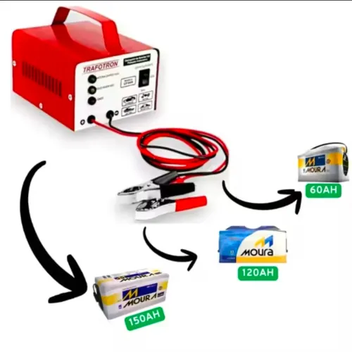 Carregador de bateria CF5HA 20Ah Flutuante 