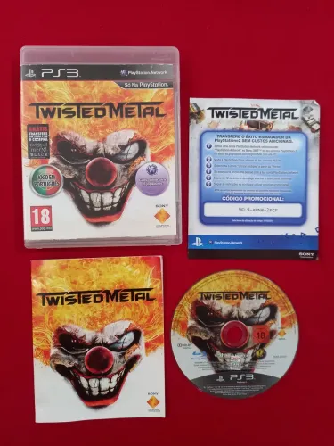 Jogos ps3 - TwisterMetal - Completo 