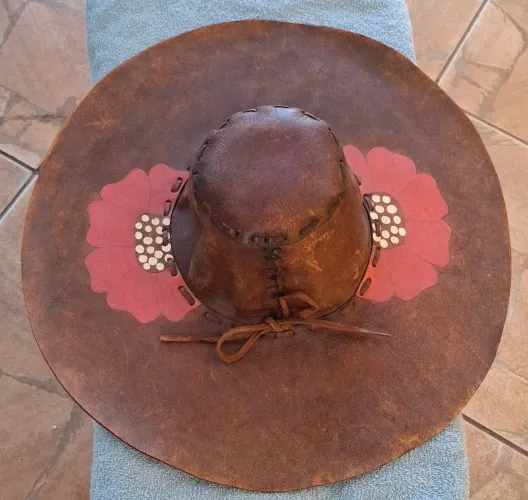 Chapéu de couro 