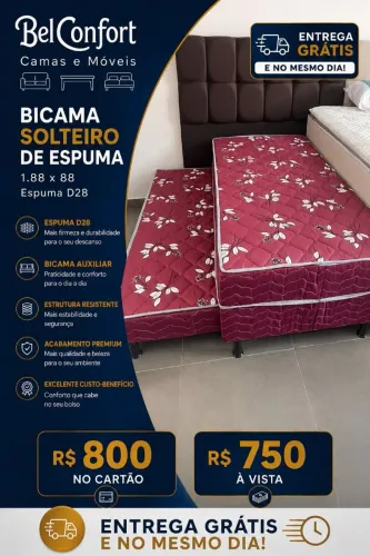 Bicama solteiro promoção