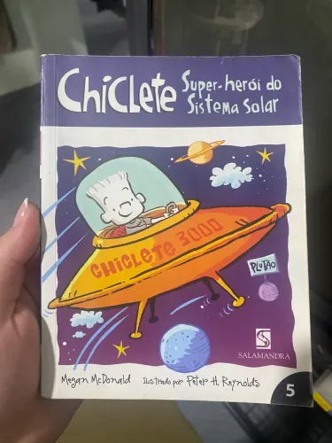 Livro Chiclete Super Herói do Sistema Solar