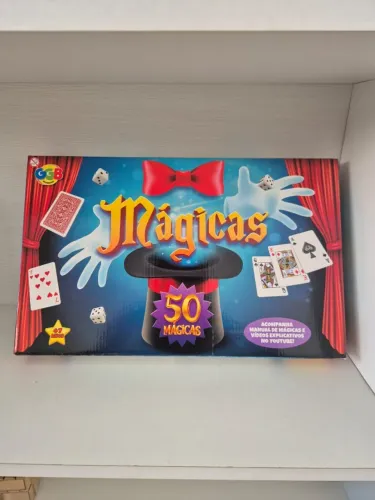 Kit de Mágica Infantil 50 Truques | Crianças +7 Anos