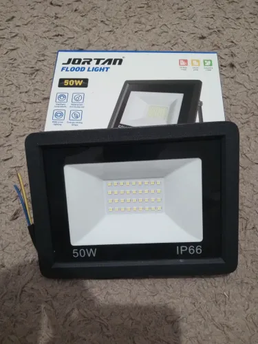 Refletor Leds branco 220v 50w Marca da Jortan