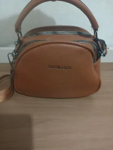 Bolsa pequena caramelo