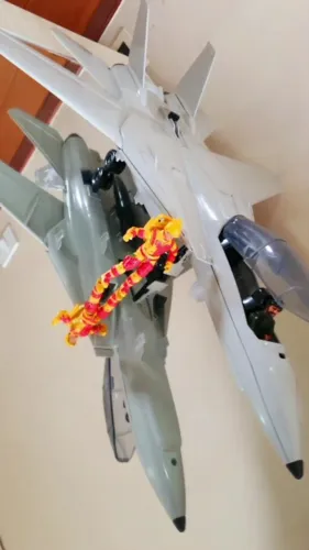 Lote G.I. Joe Estrela Vintage - F-14 + Rádio Alerta + Lança-Chamas