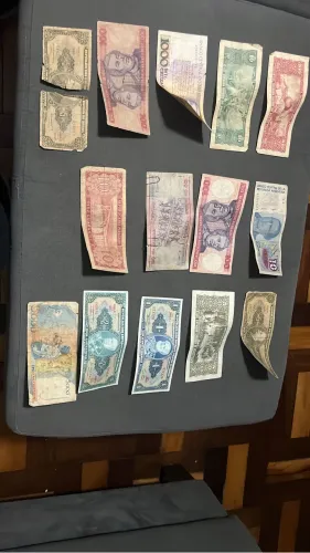 Cédulas antigas