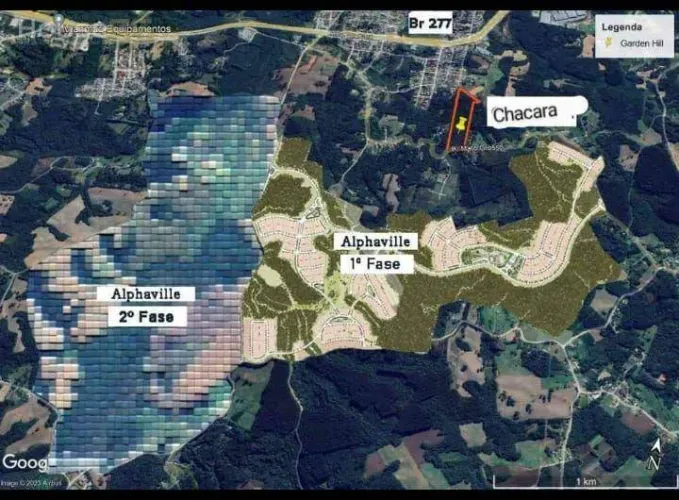 Terreno à venda, 83792 m² por R$ 4.200.000,00 - Ferraria - Campo Largo/PR