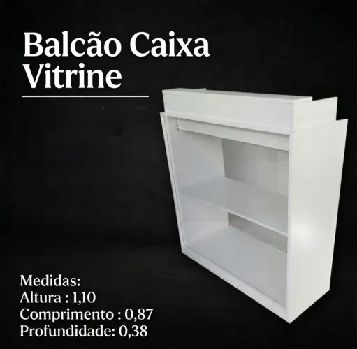 Balcão Caixa Vitrine