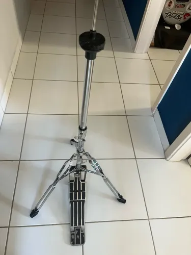 Máquina De Chimbal Hi Hat Liverpool Premium Robusta
