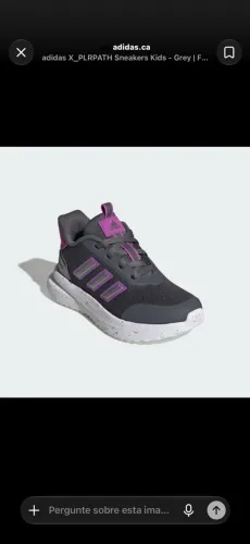 Adidas X_PLR Path K ? Cinza/Roxo