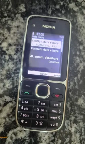 Aparelhos antigos  Nokia c2 funcionando